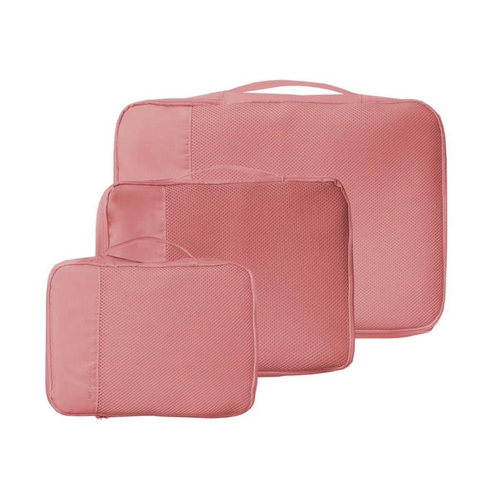 MYTAGALONGS Mauve Set of 3 Packing Pods